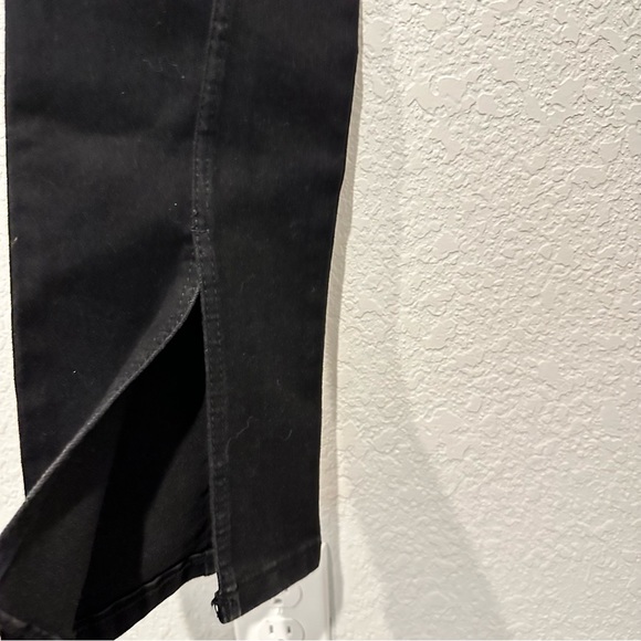 New Zara Strapless Black Denim TRF Stretchy Jumpsuit Small Medium 8197/249 - Picture 10 of 13